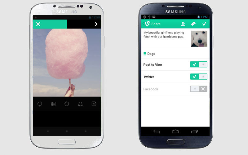 Vine, Vine for Android, Vine app