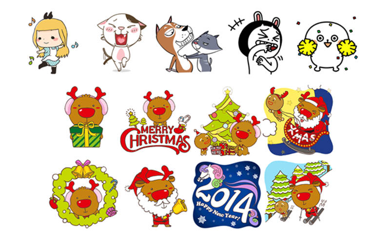 WeChat Stickers, WeChat downloads, WeChat messaging