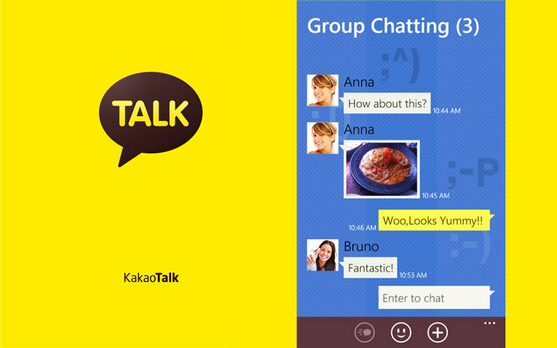 KakaoTalk, KakaoTalk for WP8, KakaoTalk Windows Phone