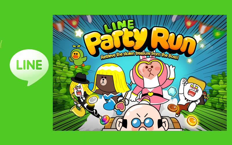 LINE Party Run, LINE Games, Naver LINE