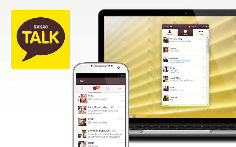 KakaoTalk, Kakao for PC, Asian Messaging apps