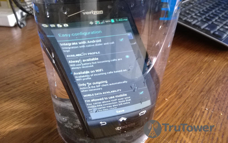 Kyocera Hydro Elite, Waterproof Smartphones, Android water resistant phone