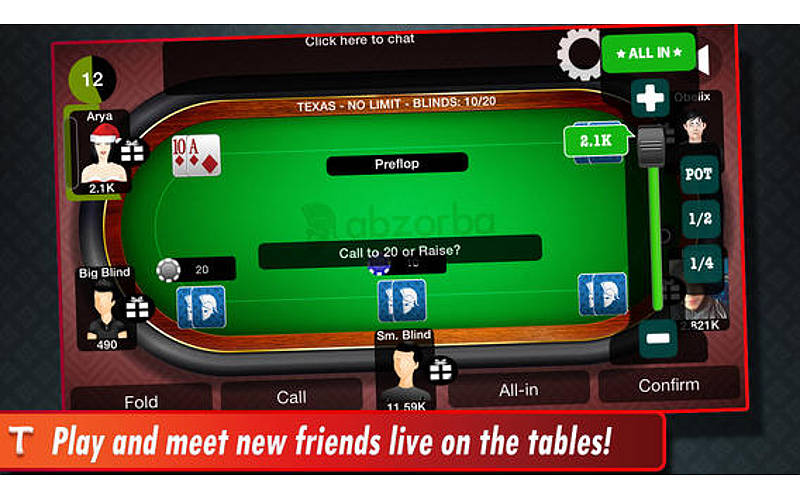 Poker for Tango, Tango Games, Tango voice and messging