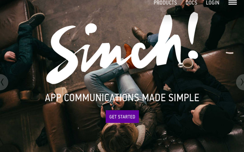Sinch, developer apis, api for devs