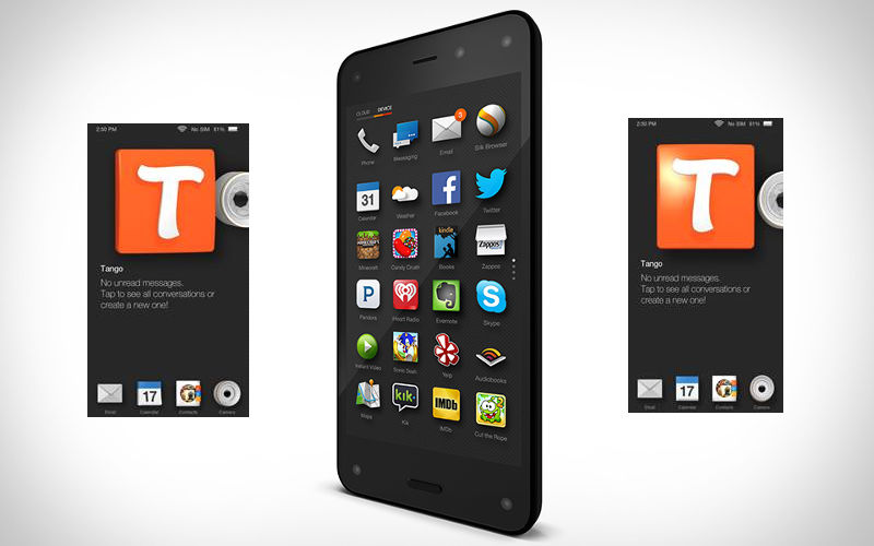 Amazon Fire Phone, Tango app, new Android smartphone