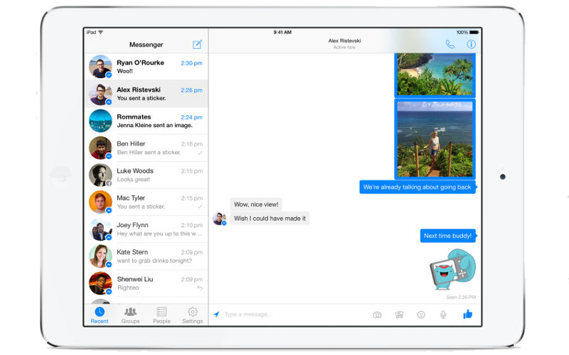 Facebook Messenger, Facebook Messenger for iPad, How to get Messenger on Apple iPad