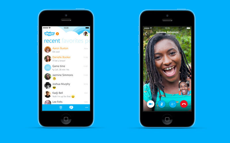 Skype, iPhone calling apps, free apple messaging