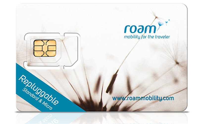 Roam Mobility 4G LTE, free roaming service, travel sim card