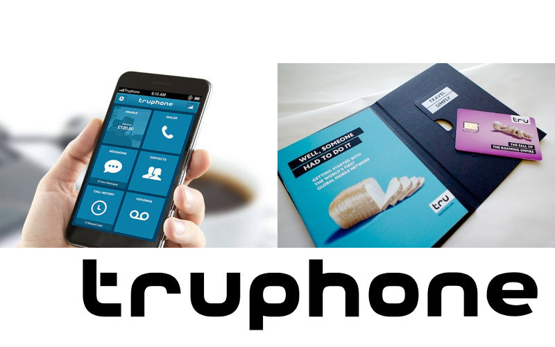 Truphone app and SIM, travel roaming sim cards, international calling services