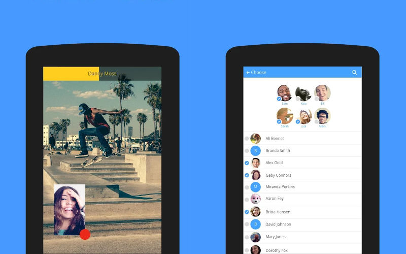 Samba Video Messaging App, Video recording on Android, Smartphone and tablet messages