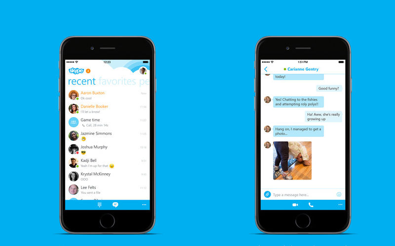 Skype for iPhone, Skype for Apple smartphones, VoIP and IM updates