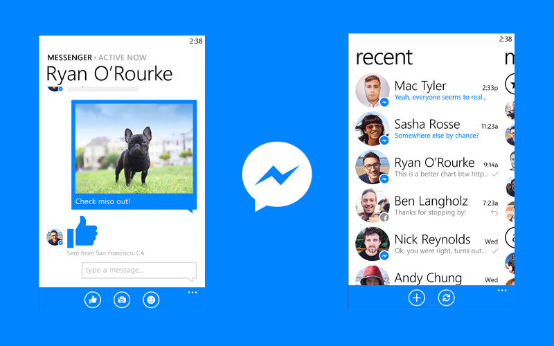 Facebook messenger, FB for Windows, Messaging and VoIP