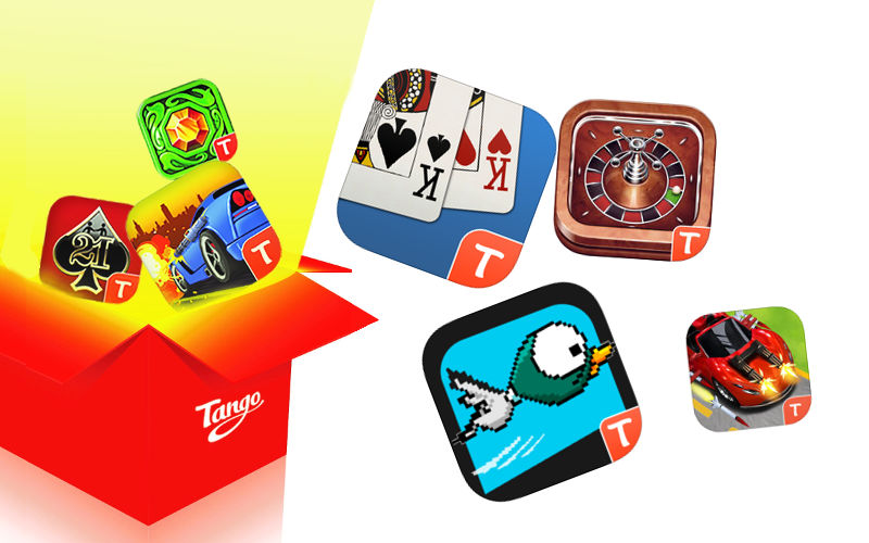 Tango games, Tango messaging apps, social mobile games