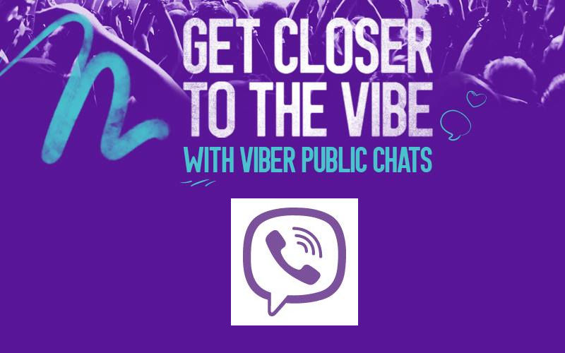 Viber Public Chats, Viber celebrities, Viber app features