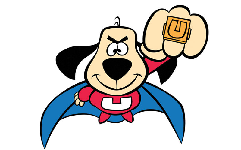 BBM Stickers, Underdog TV show, stickers in messaging apps