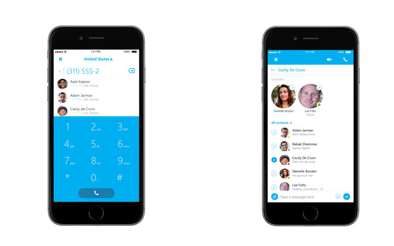 Skype for iPhone, Skype iOS, Microsoft VoiP and messaging