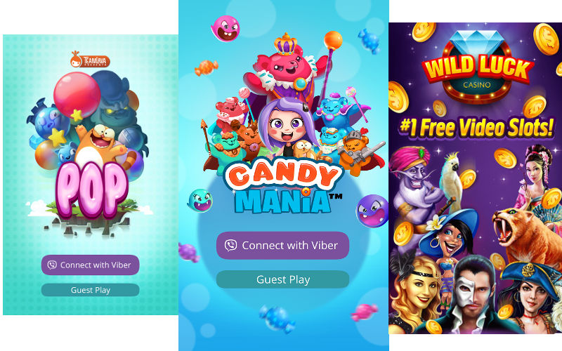 Newest Viber Games, Viber Gaming, Social app games