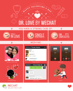 WeChat Valentine's Day, Love is in the Air, Romance messages