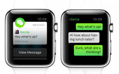 Apple Watch, WeChat app, Apps for Apple Watch