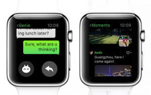 WeChat on Apple Watch, iWatch messaging