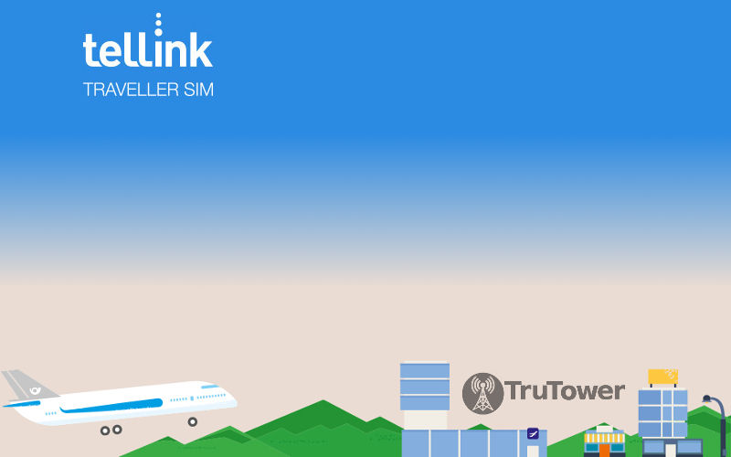 Tellink Traveller SIM, travel SIM cards, International roaming