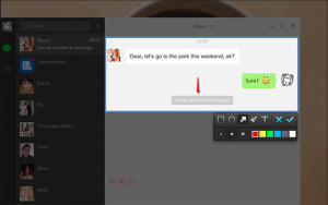 WeChat screenshot tool, Wechat for Windows desktop, Chat software