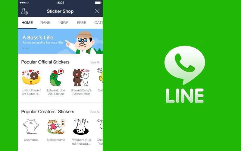 LINE Stickers, LINE Creators Market sticker shop, LINE app news and updates